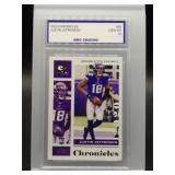 Justin Jefferson 2020 Chronicles Rookie BMG 10