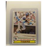 Lou Whitaker 1979 Topps *first solo