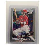 Elly De La Cruz 2024 Topps Chrome Cosmic Rookie