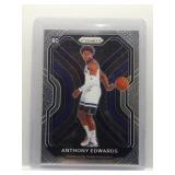 Anthony Edwards 2021 Prizm Black Rookie