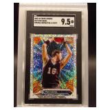 Pau Gasol 2023 Topps Chrome Speckle /299 SGC 9.5
