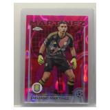 Emiliano Martinez 2025 Topps Chrome Pink Lava /250