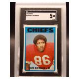 Buck Buchanan 1972 Topps SGC 5