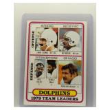 Dolphins Leaders 1980 Topps
