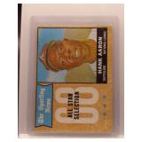 Hank Aaron 1968 Topps All-Star
