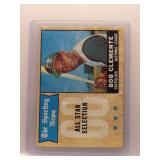 Roberto Clemente 1968 Topps All-Star *creases