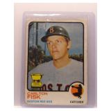 Carlton Fisk 1973 Topps All-Star Rookie