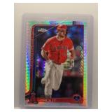 Mike Trout 2025 Topps Chrome Prism