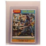 Hank Aaron 1976 Topps Record Breaker