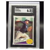 Nolan Ryan 1985 Topps Record Breaker SGC 6.5