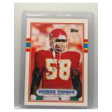 Derrick Thomas 1989 Topps Traded Rookie