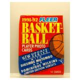 1991-92 Fleer Basketball Sealed Pack