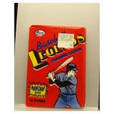 1988 Pacific Baseball Legends Sealed Wax Pack