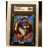 Yandy Diaz 2024 Topps Finest Sky Blue /150 SGC 10