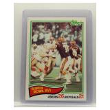 Super Bowl XVI 1982 Topps 49ers/Bengals