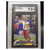 Jayden Daniels 2025 Topps Now Rookie SGC 9.5