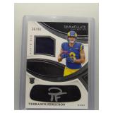 Terrance Ferguson 25 Immaculate RC Jersey Auto /99