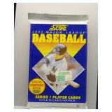 1992 Score Baseball Sealed Pack