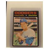 Maury Wills 1971 Topps