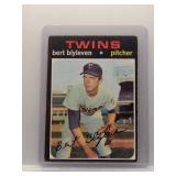 Bert Blyleven 1971 Topps Rookie