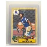 Bo Jackson 21987 Topps Future Stars
