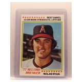Nolan Ryan 1978 Topps Record Breaker