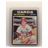 Ted Simmons 1971 Topps Rookie