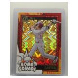 Evan Carter 2024 Donruss Bomb Squad Red...