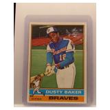 Dusty Baker 1976 Topps
