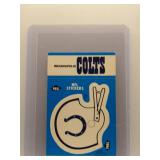 Colts Sticker 1987 Fleer
