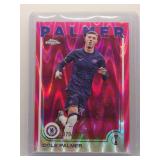 Cole Palmer 2025 Topps Chrome Pink Raywave
