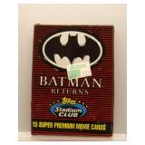 1991 Stadium Club Batman Returns Sealed Pack