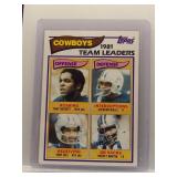 Cowboy Leaders 1982 Topps