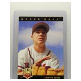 Chipper Jones 1992 Upper Deck Star Rookie