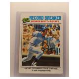 George Brett 1977 Topps Record Breaker