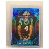Tatairoa McMillan 2025 Certified Rookies Blue...