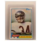 Walter Payton 1981 Topps