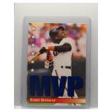 Barry Bonds 1993 Donruss MVP Insert