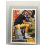 Brett Favre 1991 Upper Deck Star Rookie