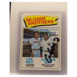 Carlos May *Auto 1977 BL Brothers with Lee May