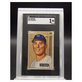 Vic Raschi 1951 Bowman SGC 1