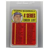 1969 Topps 4th Series Checklist