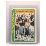 Walter Payton 1978 Topps Highlights #3
