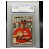 Carlton Fisk 1989 Fleer BMG 10