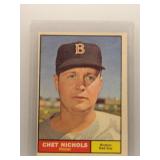 Chet Nichols 1961 Topps
