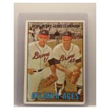 D. Menke & T. Cloninger 1967 Topps