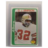 OJ Simpson 1978 Topps