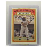 Willie Stargell 1972 Topps In Action