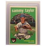 Sammy Taylor 1959 Topps
