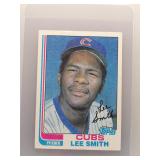 Lee Smith 1982 Topps Rookie